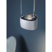 LOOM DESIGN LED-pendellampe Air, hvid, aluminium, 13 cm