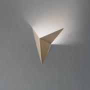 Væglampe Kus, guld, metal, højde 34 cm, G9