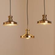 Hængelampe Berceste 9263, 3 lyskilder, antik messingfarvet, E27