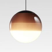 MARSET LED-hængelampe Dipping Light, Ø 20 cm, brun