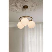 Nuura lysekrone Miira 3 Circular, Ø 54 cm, bronze/opal