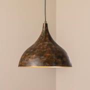 Hængelampe Bitlislim, antikbrun, Ø 41 cm, metal, E27