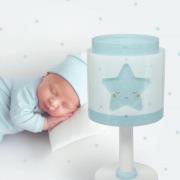 Børnens bordlampe Baby Dreams, blå, G4, Ø 15 cm