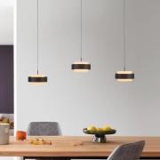 Schöner Wohnen LED-hængelampe Elmo, sort, 3 lyskilder, 3000 K