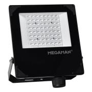 MEGAMAN udendørs LED-spot Hugo, 50 W, 4000 K, IP66