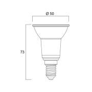 Sylvania LED-reflektorpære E14 4,5W PAR16 3.000K 36° 345lm