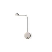 Vibia Pin 1680 LED-væglampe, 39 cm, cremefarvet
