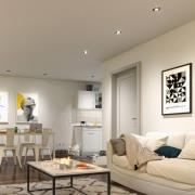 Paulmann LED-indbygningslampe, hvid, Ø 8 cm, 4,8 W, sæt med 20 stk.