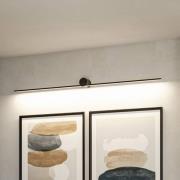 Paulmann LED-væglampe Sava, sort, 230 cm, IP44