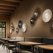 Loftlampe Doge_S, sort, metal, Ø 39 cm, E27