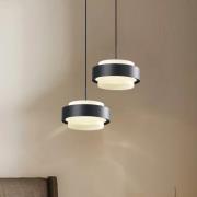 LED-pendellampe Donal, Ø 17 cm, sort, metal