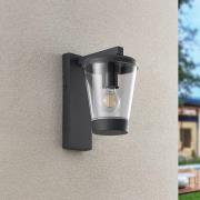 Udendørs væglampe CAVADO, antracit, højde 28 cm, IP44