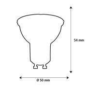 SEGULA LED-pære GU10 6W Reflektor dæmpbar 10° Ra90