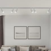 Skinne-sæt DUOline Diallo titan 2 m 6 lyskilder E27-LED 2-fase