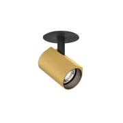 WEVER & DUCRÉ LED-indbygningsspot Ceno 1.0 guld/sort 927 bladf.