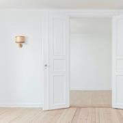 ALMUT 2610-væglampe Ø 25 cm, hø