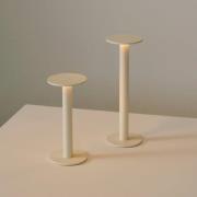 HAY LED-batteridrevet bordlampe HOST PORTABLE, cremehvid, 30 cm IP44