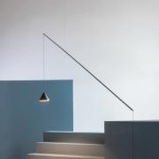 Vibia LED-hængelampe NORTH, sort, metal, 927, decentral