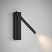 Bover LED-væglampe Arid A/02 sort, aluminium, 2.700 K