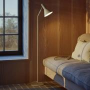 FRANDSEN Gulvlampe Lyss, beige, metal, 150 cm høj, E27