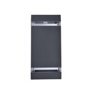 udendørs LED-væglampe FOCUS SQUARE, mørkegrå, 24 cm, IP44