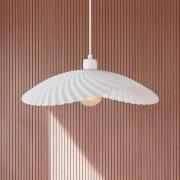 Hængelampe Dance, hvid, Ø 47 cm, metal