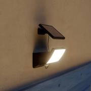 Philips LED-solcellelampe til væg, Fyns, sort, med sensor, IP44