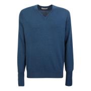 V-hals cashmere pullover af Ballantyne