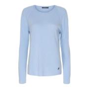 Blød Cashmere Sweater med Striber