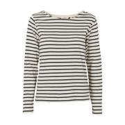 Breton LS Tee - Birch/Black