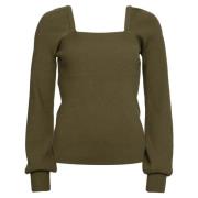 Cleo LS Bluse, Army Grøn