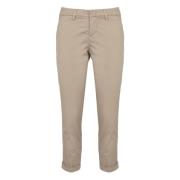 Beige Chino Bukser til Kvinder