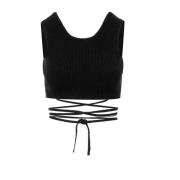 Ribstrik Crop Top