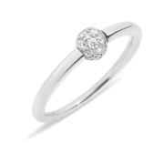 Elegant diamant ring til kvinder