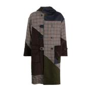 Patchwork Duffle Coat - Rigtig Størrelse