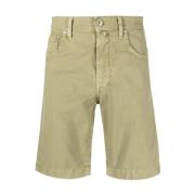 Afslappede Slim Fit Denim Shorts