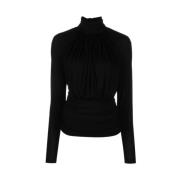 Langærmet Turtleneck Top