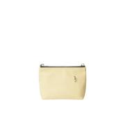 Stilfuld Vanilla Læder Crossbody Taske