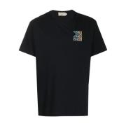 Logo-embroidered t-shirt