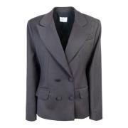 Slim Fit Dobbeltbrystet Blazer