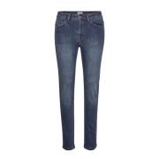 Slim Fit Blå Denim Jeans