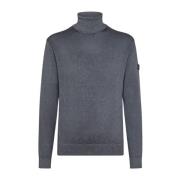 Syre-farvet merinould sweater