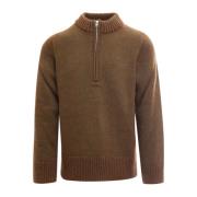 H?jhalset sweater med ikoniske bagseam