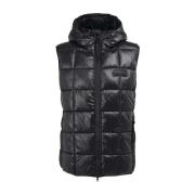 Sort Logo Gilet Jakke