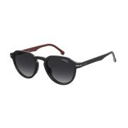 Black Burgundy Sunglasses, Dark Grey Shaded