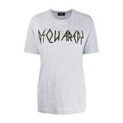 Bomuld Kvinders T-shirt - Stil S72GD0191S22146857M