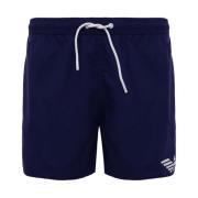 Vertikal Logo Print Badeshorts - Armani