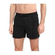 Broderet Logo Polyester Badeshorts