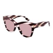 Cat-eye Havana solbriller