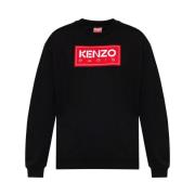 Sweatshirt med logo